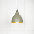 From The Anvil Electrical Hammered Brass / Ceiling Pendants From The Anvil - Hammered Brass Brindley Pendant in Tump