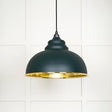 From The Anvil Electrical Hammered Brass / Ceiling Pendants From The Anvil - Hammered Brass Harborne Pendant in Dingle