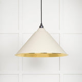 From The Anvil Electrical Hammered Brass / Ceiling Pendants From The Anvil - Hammered Brass Hockley Pendant in Teasel