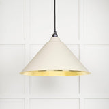 From The Anvil Electrical Hammered Brass / Ceiling Pendants From The Anvil - Hammered Brass Hockley Pendant in Teasel