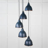 From The Anvil Electrical Hammered Copper / Cluster Pendants From The Anvil - Hammered Copper Brindley Cluster Pendant in Dusk