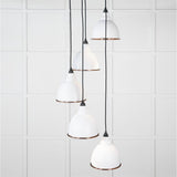 From The Anvil Electrical Hammered Copper / Cluster Pendants From The Anvil - Hammered Copper Brindley Cluster Pendant in Flock