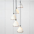 From The Anvil Electrical Hammered Copper / Cluster Pendants From The Anvil - Hammered Copper Brindley Cluster Pendant in Teasel
