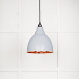 From The Anvil Electrical Hammered Copper / Ceiling Pendants From The Anvil - Hammered Copper Brindley Pendant in Birch