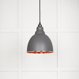 From The Anvil Electrical Hammered Copper / Ceiling Pendants From The Anvil - Hammered Copper Brindley Pendant in Bluff