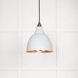 From The Anvil Electrical Hammered Copper / Ceiling Pendants From The Anvil - Hammered Copper Brindley Pendant in Flock