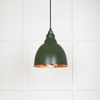 From The Anvil Electrical Hammered Copper / Ceiling Pendants From The Anvil - Hammered Copper Brindley Pendant in Heath
