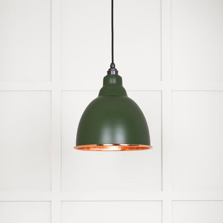 From The Anvil Electrical Hammered Copper / Ceiling Pendants From The Anvil - Hammered Copper Brindley Pendant in Heath