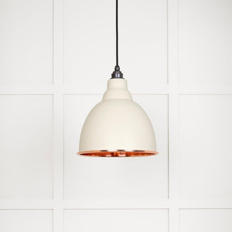 From The Anvil Electrical Hammered Copper / Ceiling Pendants From The Anvil - Hammered Copper Brindley Pendant in Teasel