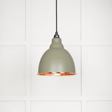 From The Anvil Electrical Hammered Copper / Ceiling Pendants From The Anvil - Hammered Copper Brindley Pendant in Tump