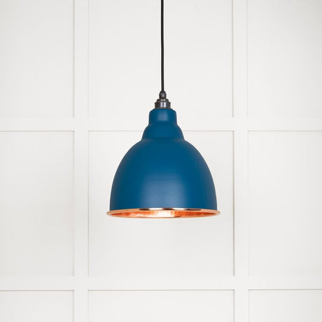 From The Anvil Electrical Hammered Copper / Ceiling Pendants From The Anvil - Hammered Copper Brindley Pendant in Upstream