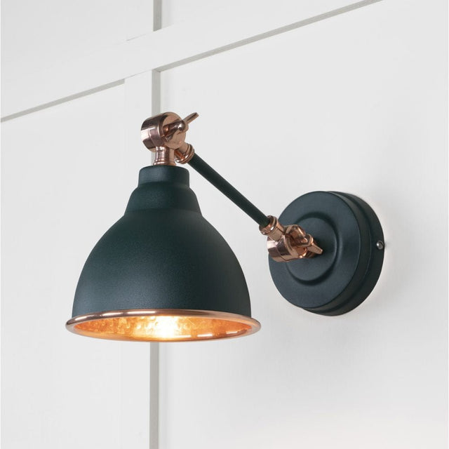 From The Anvil Electrical Hammered Copper / Wall Lights From The Anvil - Hammered Copper Brindley Wall Light in Dingle
