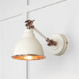 From The Anvil Electrical Hammered Copper / Wall Lights From The Anvil - Hammered Copper Brindley Wall Light in Teasel