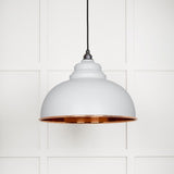 From The Anvil Electrical Hammered Copper / Ceiling Pendants From The Anvil - Hammered Copper Harborne Pendant in Flock