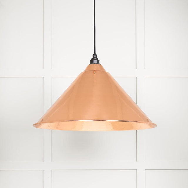 From The Anvil Electrical Hammered Copper / Ceiling Pendants From The Anvil - Hammered Copper Hockley Pendant