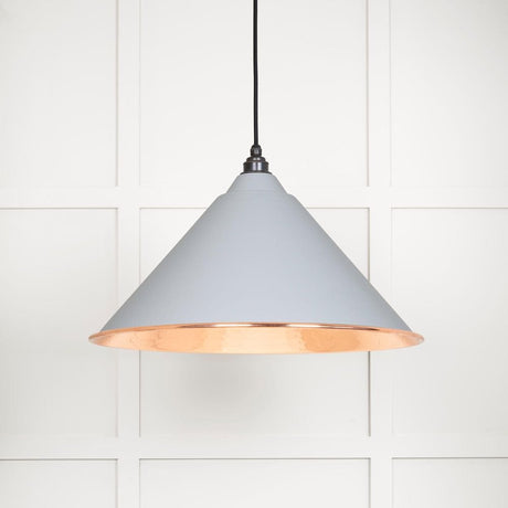 From The Anvil Electrical Hammered Copper / Ceiling Pendants From The Anvil - Hammered Copper Hockley Pendant in Birch