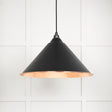 From The Anvil Electrical Hammered Copper / Ceiling Pendants From The Anvil - Hammered Copper Hockley Pendant in Elan Black