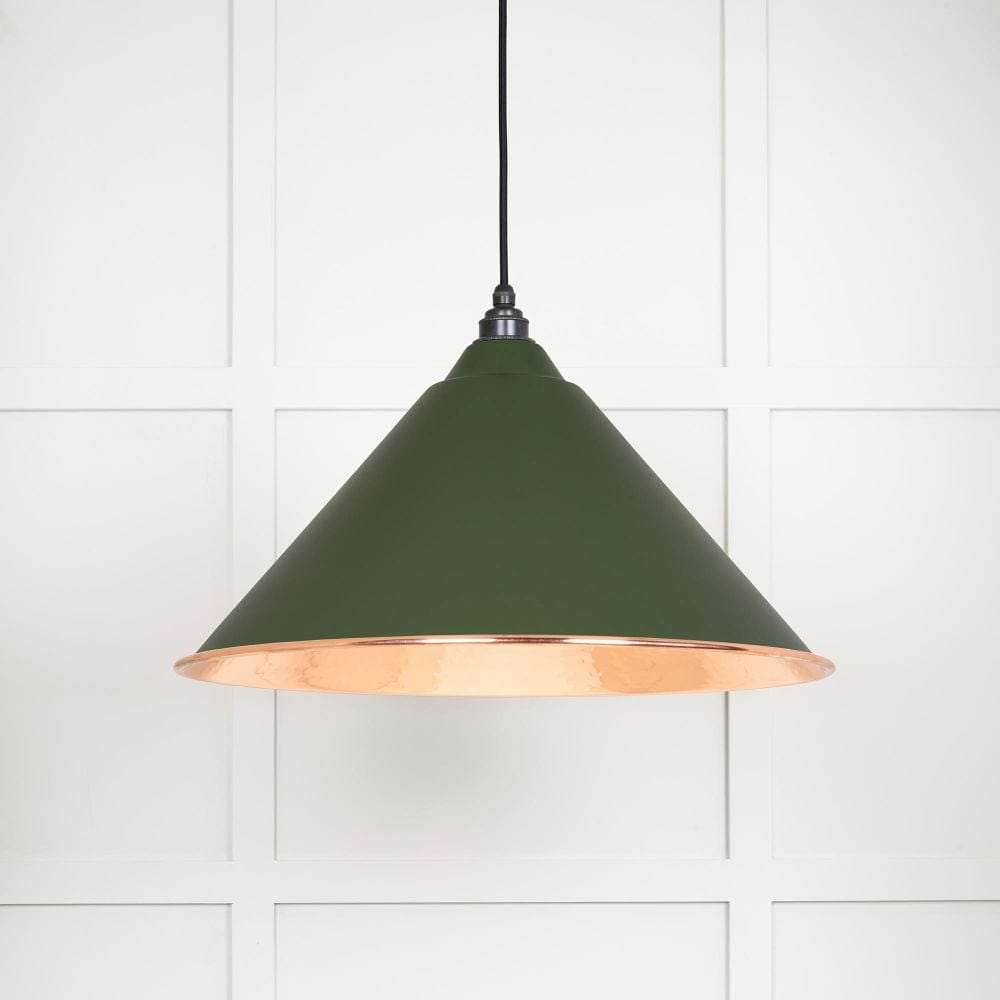From The Anvil Electrical Hammered Copper / Ceiling Pendants From The Anvil - Hammered Copper Hockley Pendant in Heath