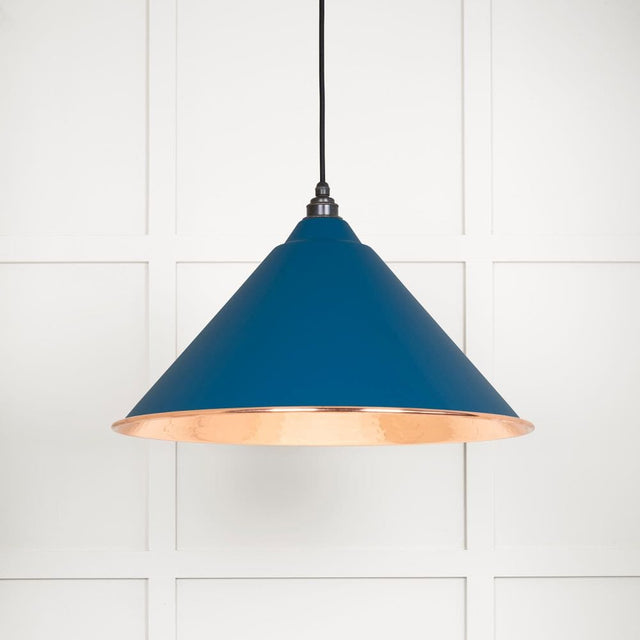 From The Anvil Electrical Hammered Copper / Ceiling Pendants From The Anvil - Hammered Copper Hockley Pendant in Upstream