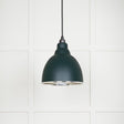 From The Anvil Electrical Hammered Nickel / Ceiling Pendants From The Anvil - Hammered Nickel Brindley Pendant in Dingle