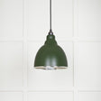 From The Anvil Electrical Hammered Nickel / Ceiling Pendants From The Anvil - Hammered Nickel Brindley Pendant in Heath