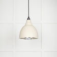 From The Anvil Electrical Hammered Nickel / Ceiling Pendants From The Anvil - Hammered Nickel Brindley Pendant in Teasel