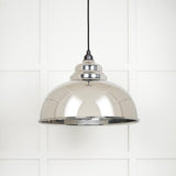 From The Anvil Electrical Hammered Nickel / Ceiling Pendants From The Anvil - Hammered Nickel Harborne Pendant