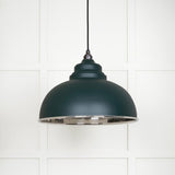 From The Anvil Electrical Hammered Nickel / Ceiling Pendants From The Anvil - Hammered Nickel Harborne Pendant in Dingle