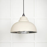 From The Anvil Electrical Hammered Nickel / Ceiling Pendants From The Anvil - Hammered Nickel Harborne Pendant in Teasel