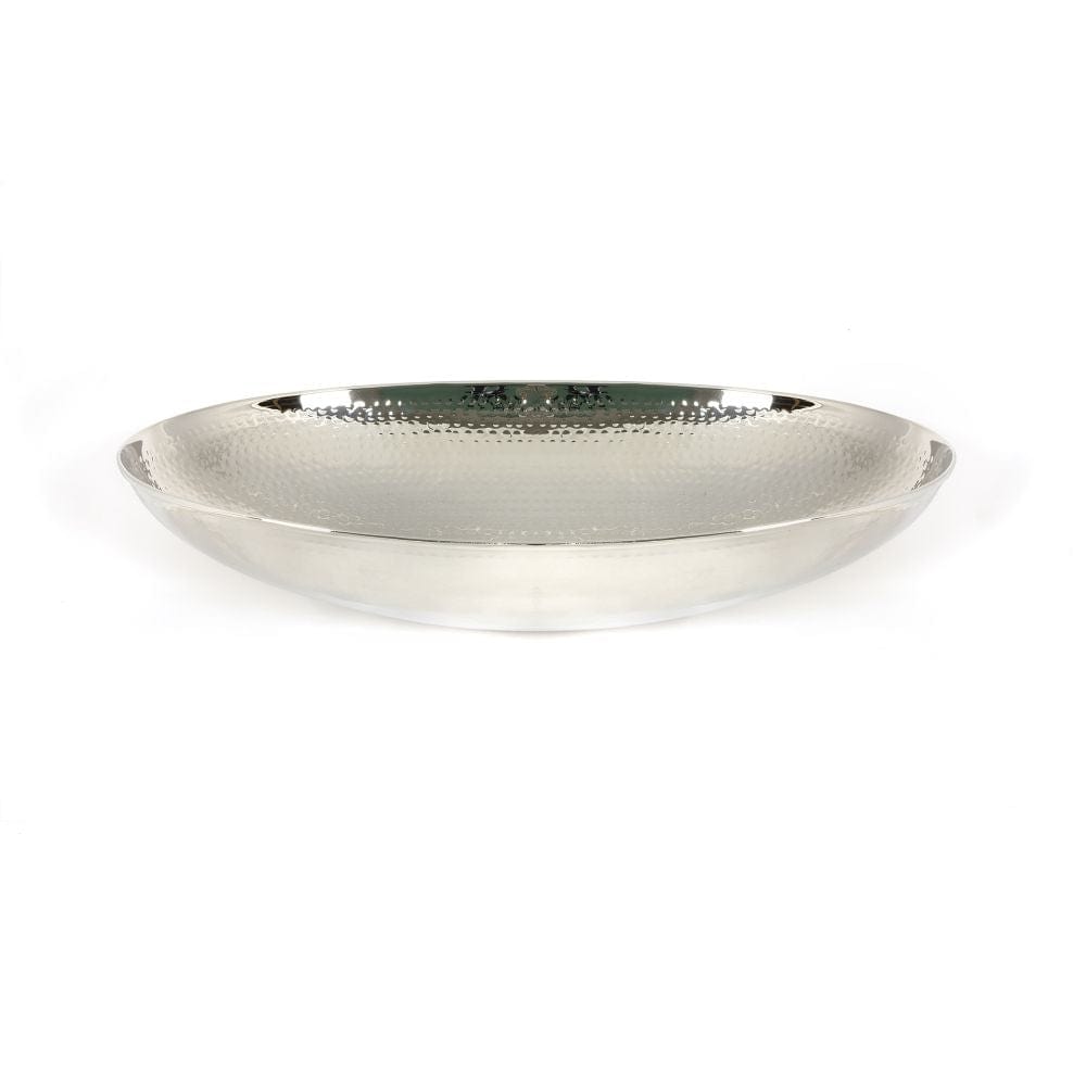 From The Anvil Home & Garden Hammered Nickel / Sinks / Oval Sink From The Anvil - Hammered Nickel Oval Sink