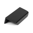 From The Anvil Cabinet Hardware Matt Black / Edge Pull / 100mm From The Anvil - Matt Black 100mm Moore Edge Pull