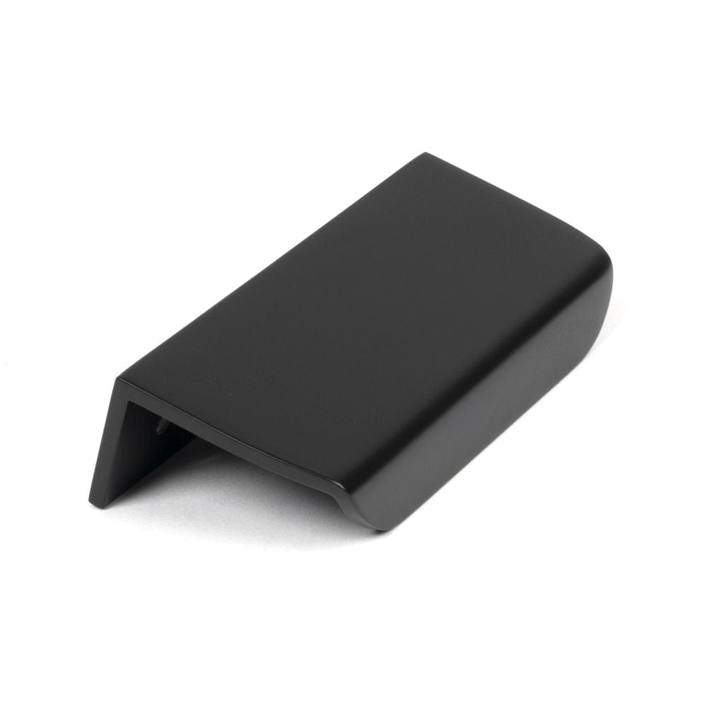 From The Anvil Cabinet Hardware Matt Black / Edge Pull / 100mm From The Anvil - Matt Black 100mm Moore Edge Pull
