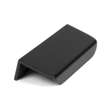 From The Anvil Cabinet Hardware Matt Black / Edge Pull / 100mm From The Anvil - Matt Black 100mm Moore Edge Pull