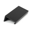 From The Anvil Cabinet Hardware Matt Black / Edge Pull / 100mm From The Anvil - Matt Black 100mm Plain Edge Pull