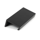 From The Anvil Cabinet Hardware Matt Black / Edge Pull / 100mm From The Anvil - Matt Black 100mm Plain Edge Pull