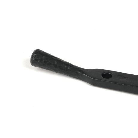 From The Anvil Window Furniture Matt Black / 12"/300mm From The Anvil - Matt Black 12" Hammered Newbury Stay