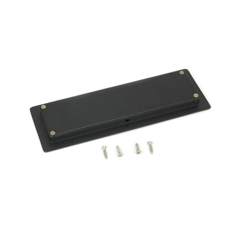 From The Anvil Door Furniture Matt Black / Flush Handle / Rectangular From The Anvil - Matt Black 175mm Art Deco Rectangular Pull