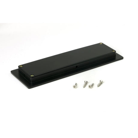 From The Anvil Door Furniture Matt Black / Flush Handle / Rectangular From The Anvil - Matt Black 175mm Plain Rectangular Pull