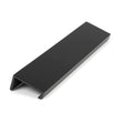 From The Anvil Cabinet Hardware Matt Black / Edge Pull / 200mm From The Anvil - Matt Black 200mm Plain Edge Pull
