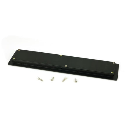 From The Anvil Door Furniture Matt Black / Flush Handle / Rectangular From The Anvil - Matt Black 250mm Art Deco Rectangular Pull
