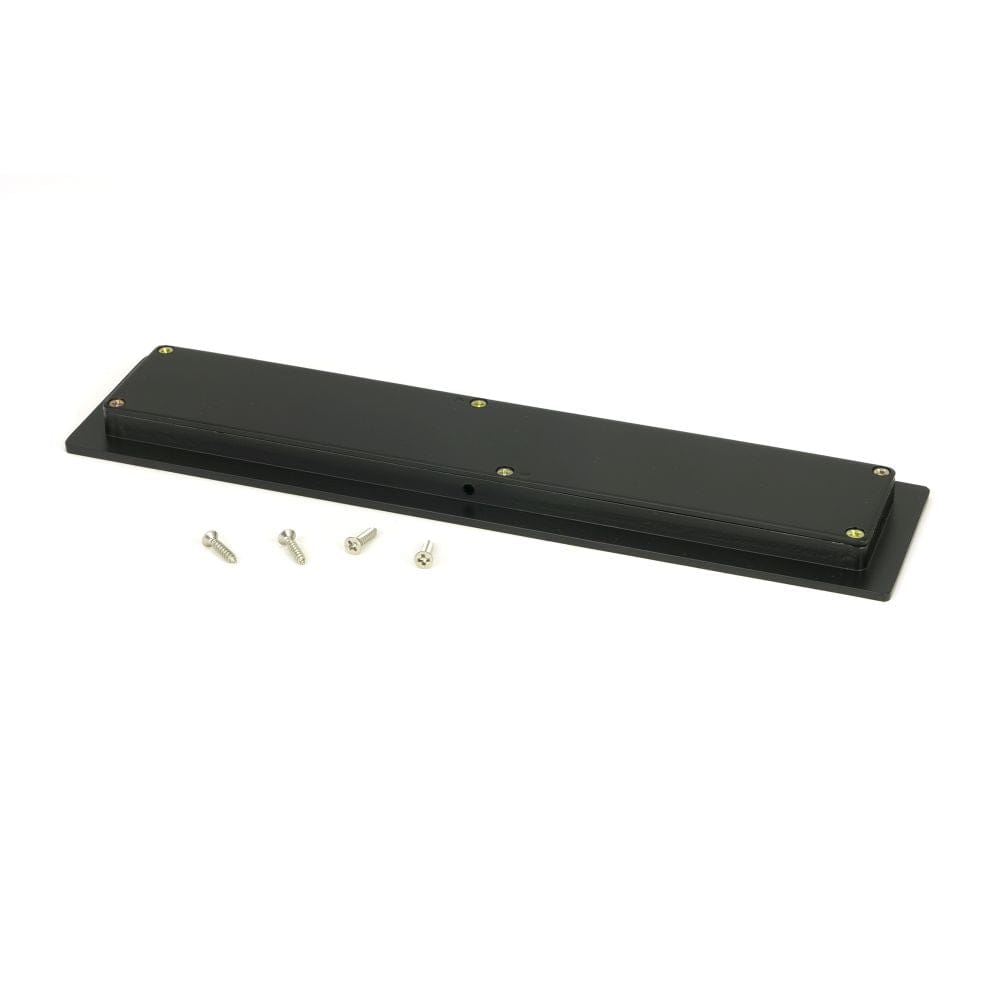 From The Anvil Door Furniture Matt Black / Flush Handle / Rectangular From The Anvil - Matt Black 250mm Plain Rectangular Pull