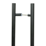 From The Anvil Door Furniture Matt Black / Back to Back Fixing Pack From The Anvil - Matt Black (316) 0.6m Offset T Bar Handle B2B 32mm