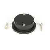 From The Anvil Door Furniture Matt Black / Door Edge Pull / Round From The Anvil - Matt Black 34mm Round Finger Edge Pull