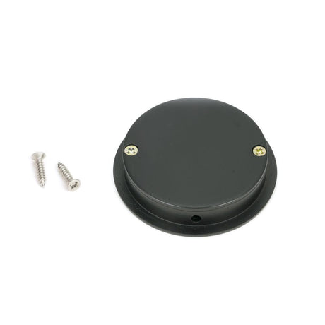 From The Anvil Door Furniture Matt Black / Flush Handle / Round From The Anvil - Matt Black 60mm Art Deco Round Pull