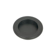 From The Anvil Door Furniture Matt Black / Flush Handle / Round From The Anvil - Matt Black 75mm Art Deco Round Pull