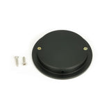 From The Anvil Door Furniture Matt Black / Flush Handle / Round From The Anvil - Matt Black 75mm Plain Round Pull