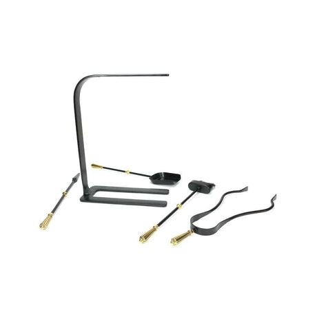 From The Anvil Home & Garden Matt Black / Companion Sets From The Anvil - Matt Black Arc Companion Set - Hinton Tools