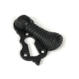 From The Anvil Door Furniture Matt Black / Mortice Key Profile Escutcheons From The Anvil - Matt Black Beehive Escutcheon