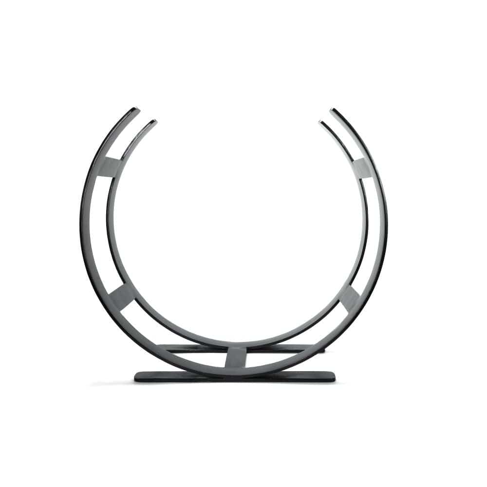From The Anvil Home & Garden Matt Black / Log Holders / Curved Log Holder From The Anvil - Matt Black Curved Log Holder - Large