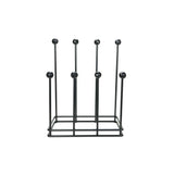 From The Anvil Home & Garden Matt Black / Boot Racks From The Anvil - Matt Black Four Pair Boot Rack